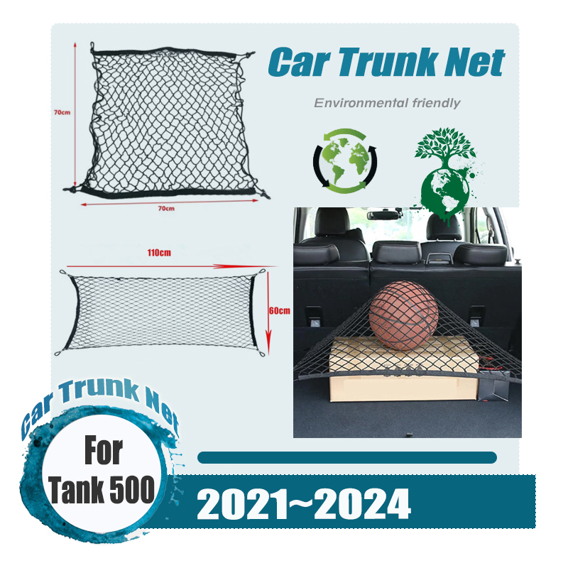 For GWM Tank 500 Hi4-T 2021-20 – Car Cargo Net Trunk recenzja i cena