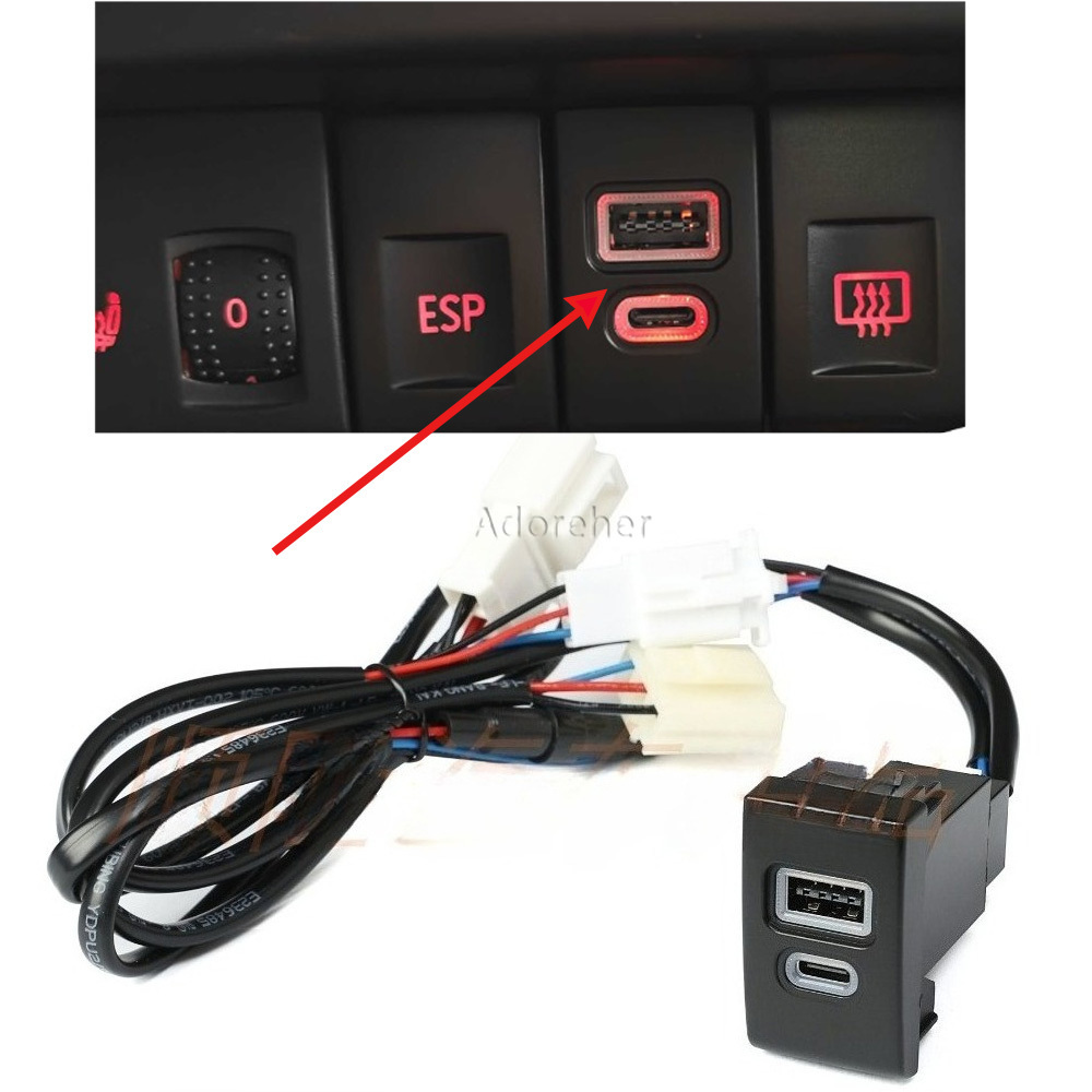 1 PC Car USB QC 3.0 Type C Pho – Car Accessories Qc recenzja i cena