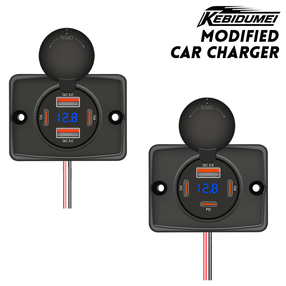 KEBIDUMEI PD+QC 4 Ports Car Ch – Car Accessories Qc recenzja i cena