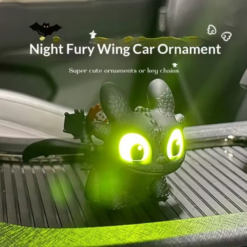 Genuine Cute Glowing Toothless – Car Accessories For Dashboard recenzja i cena