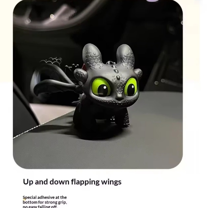 Genuine Cute Glowing Toothless – Car Accessories For Dashboard recenzja i cena