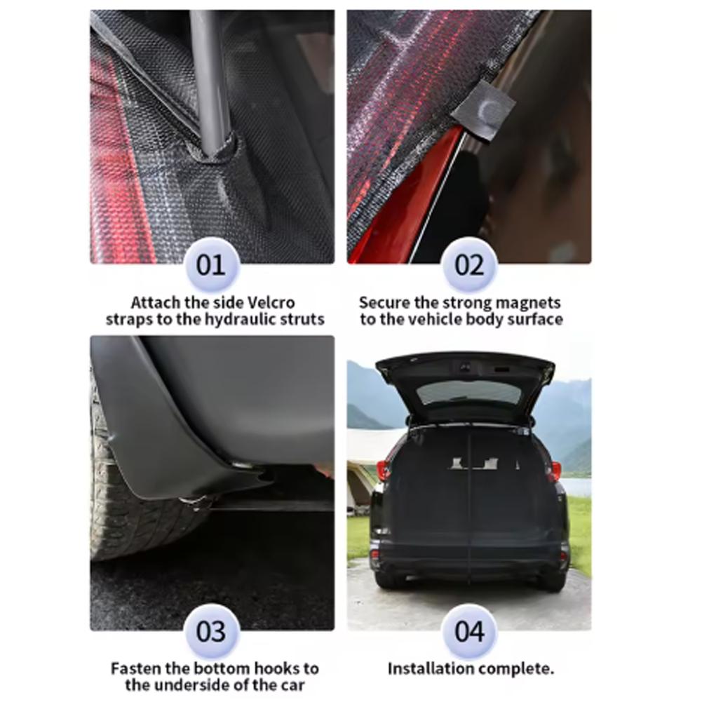 Car Tailgate Mosquito Net Univ – Car Cargo Net Trunk recenzja i cena