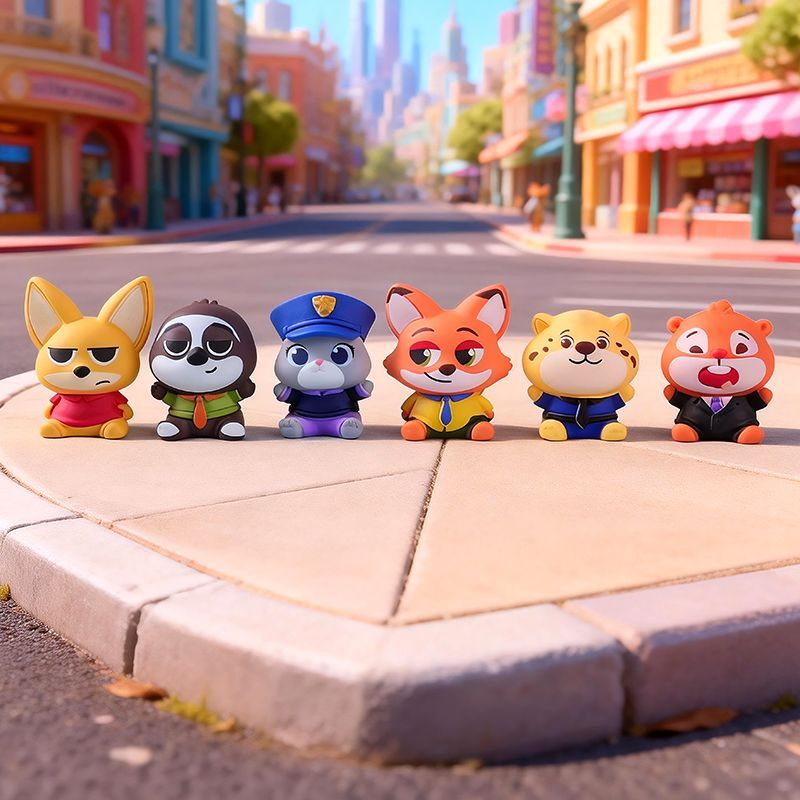 Zootopia resin small figurine  – Car Accessories For Dashboard recenzja i cena
