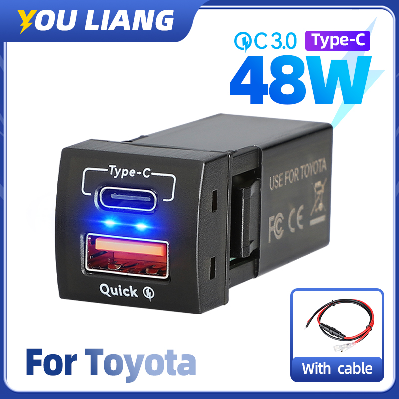 48W Fast Charger QC3.0 USB Typ – Car Accessories Qc recenzja i cena