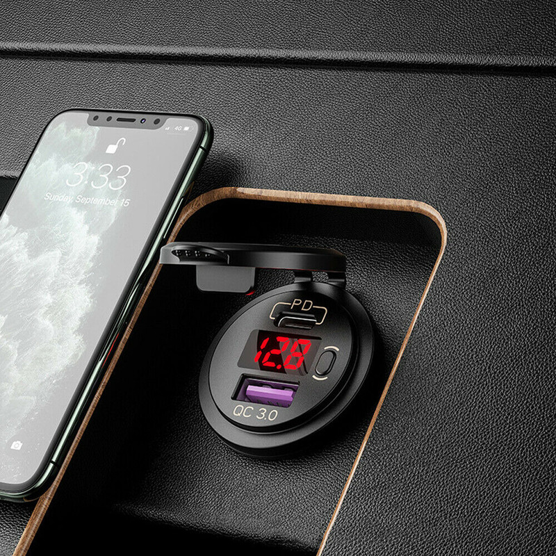 Portable QC 3.0+ PD Dual USB F – Car Accessories Qc recenzja i cena
