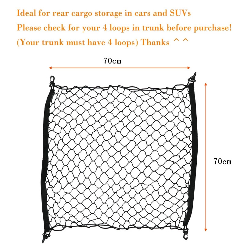 Car Trunk Network Mesh for Zee – Car Cargo Net Trunk recenzja i cena