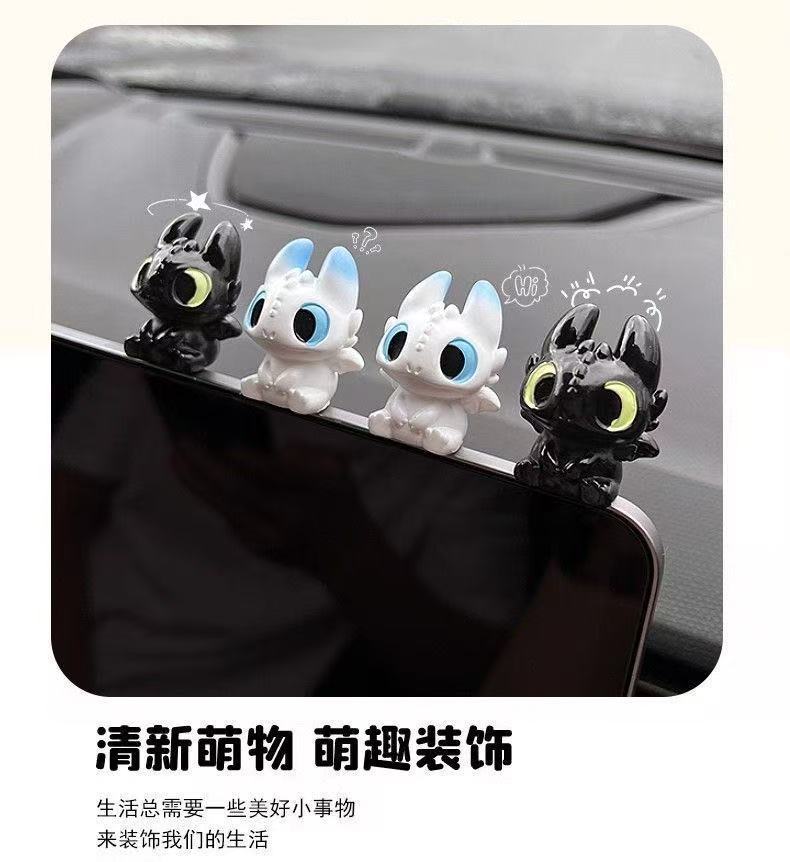 Cute toothless baby doll figur – Car Accessories For Dashboard recenzja i cena