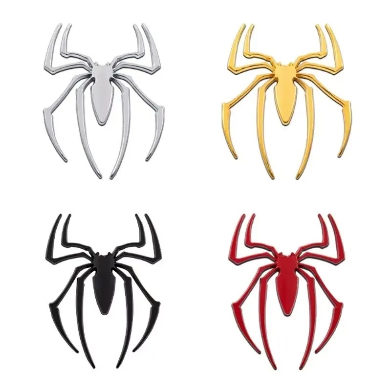 3D metal car stickers, spider  – Car Accessories Logo recenzja i cena