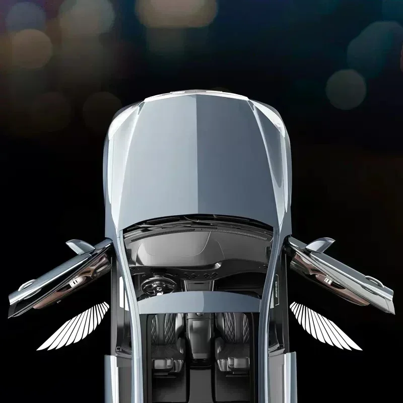 2Pcs/4Pcs Car Angel Wings Wire – Car Accessories Logo recenzja i cena