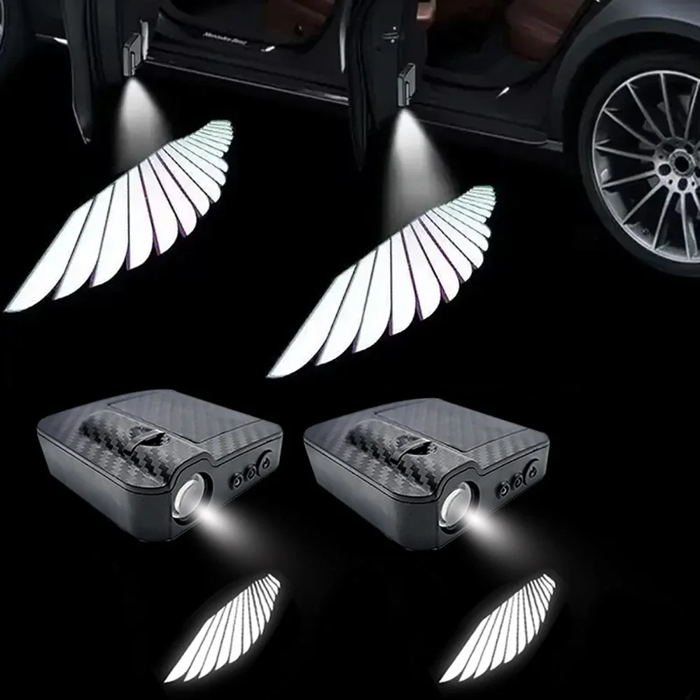 2Pcs/4Pcs Car Angel Wings Wire – Car Accessories Logo recenzja i cena