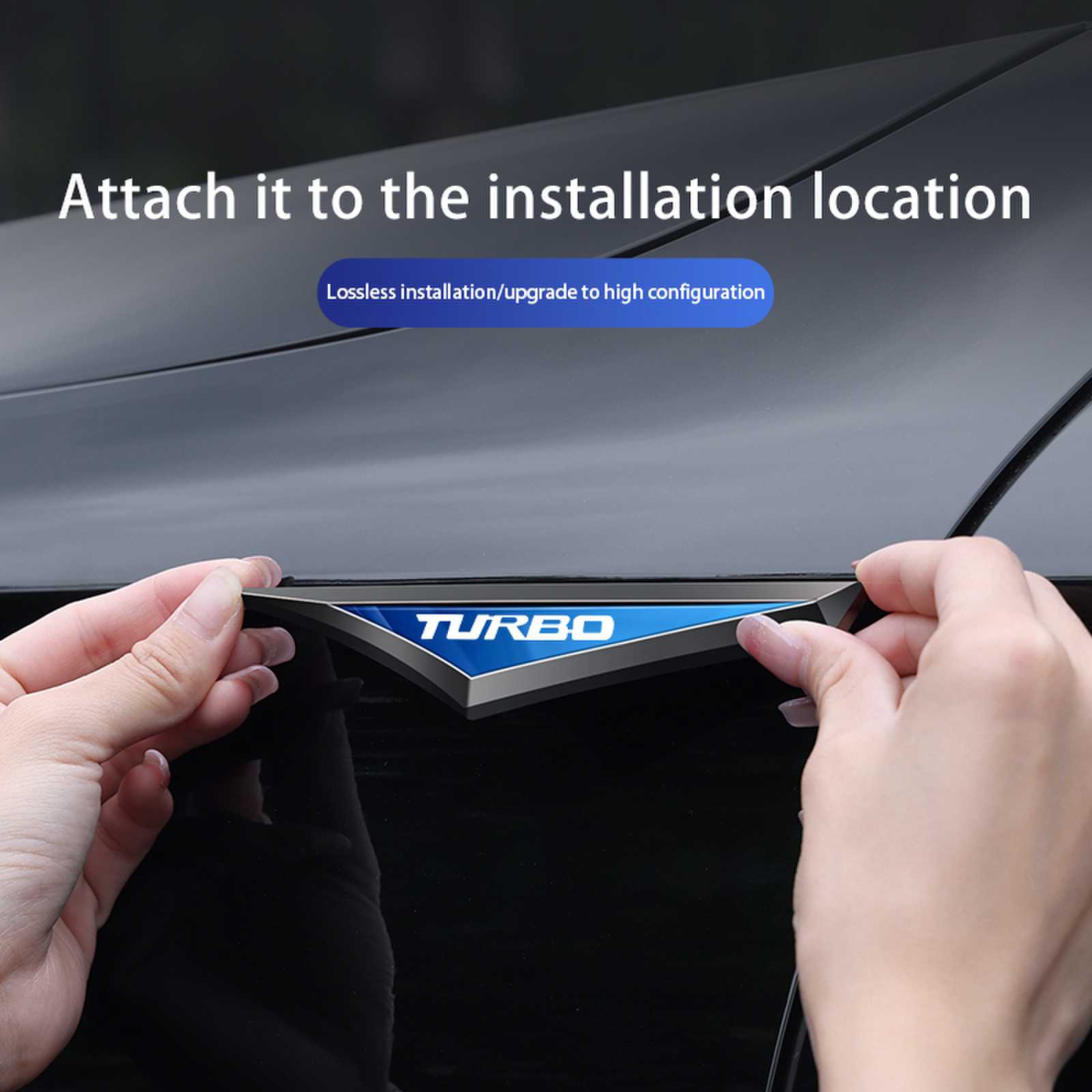 New Fashion Turbo Logo Car Met – Car Accessories Logo recenzja i cena