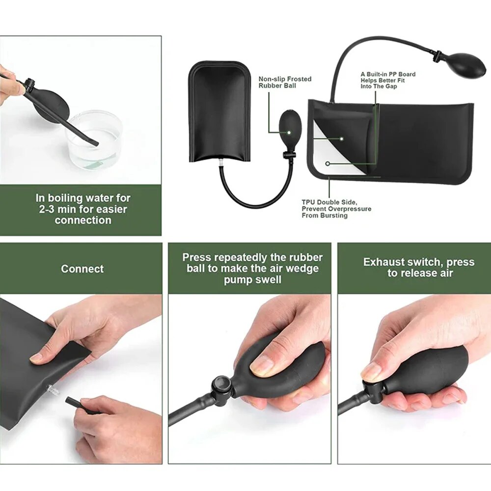 Car Wedge Pump Locksmith Thick – Car Emergency Tool Kit recenzja i cena