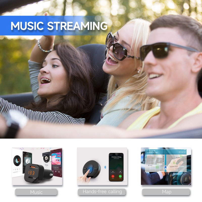 C23 Bluetooth 5.1 Car MP3 True – Car Accessories Qc recenzja i cena