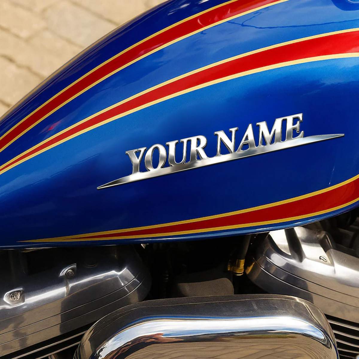 Metal Trendy YOUR NAME Sticker – Car Accessories Logo recenzja i cena