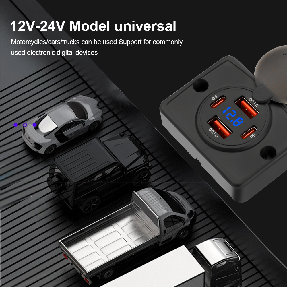 KEBIDUMEI PD+QC 4 Ports Car Ch – Car Accessories Qc recenzja i cena