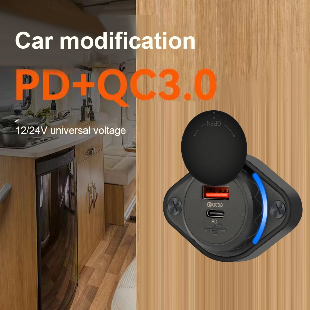 ZHIYU QC 3.0 Dual USB Charger  – Car Accessories Qc recenzja i cena