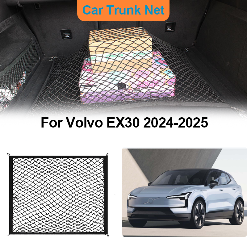 For Volvo EX30 2024-2025 Car T – Car Cargo Net Trunk recenzja i cena