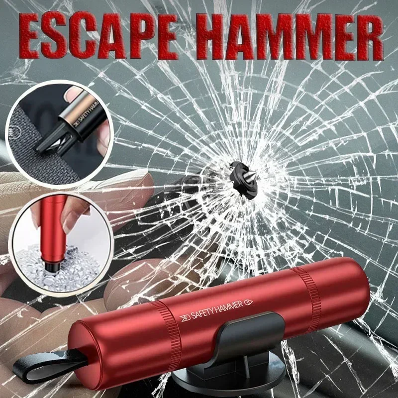 New 2 In 1 Car Safety Hammer M – Car Emergency Tool Kit recenzja i cena