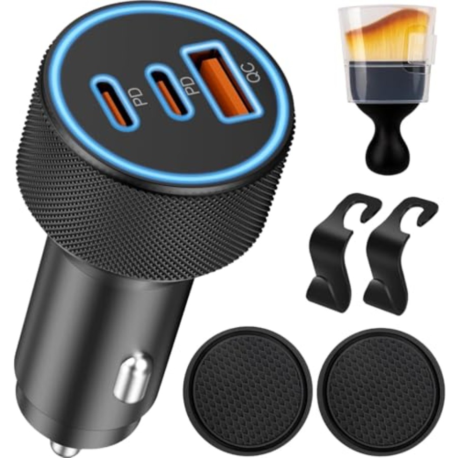 142.5W Car Charger Super Fast  – Car Accessories Qc recenzja i cena