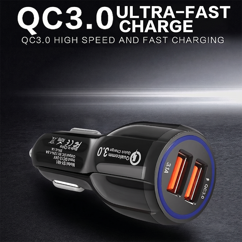 Universal Car Charger Dual USB – Car Accessories Qc recenzja i cena