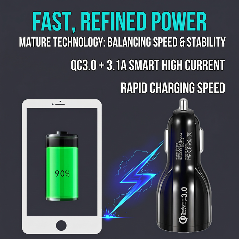 Universal Car Charger Dual USB – Car Accessories Qc recenzja i cena