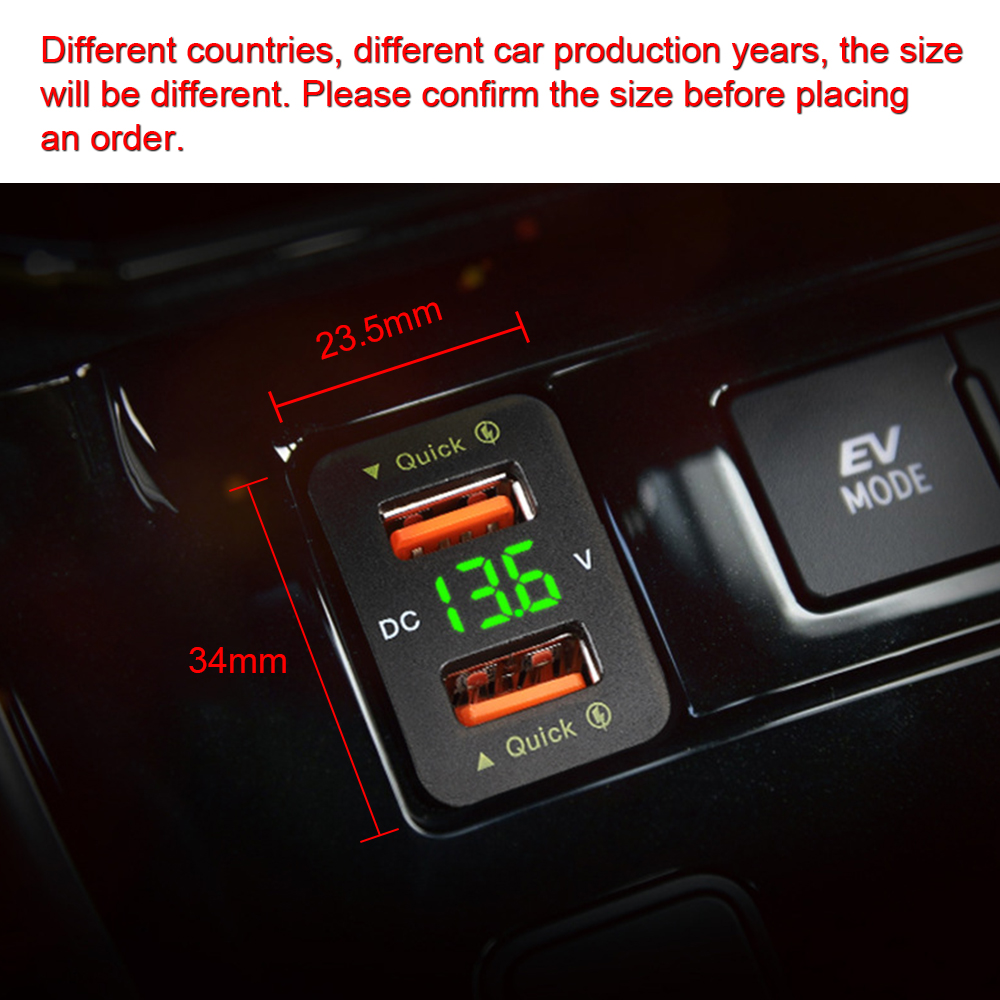 QC Car Socket Charger 12-24V V – Car Accessories Qc recenzja i cena