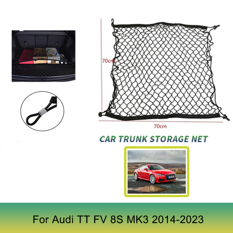4 HooK 70x70 CM Car Trunk Net  – Car Cargo Net Trunk recenzja i cena