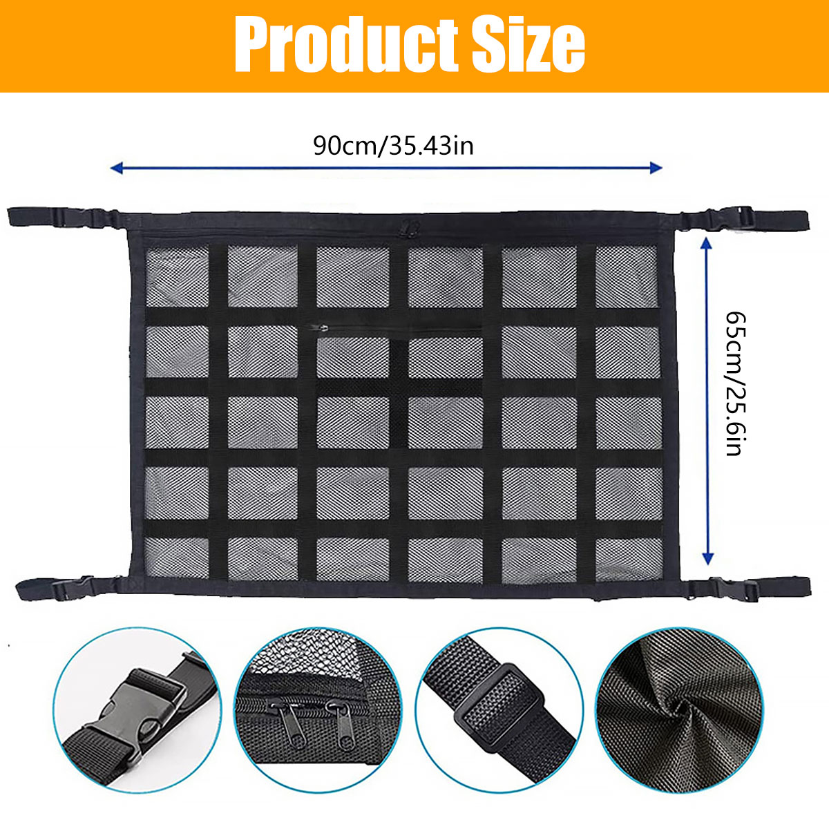 Car Ceiling Cargo Net Strong L – Car Cargo Net Trunk recenzja i cena