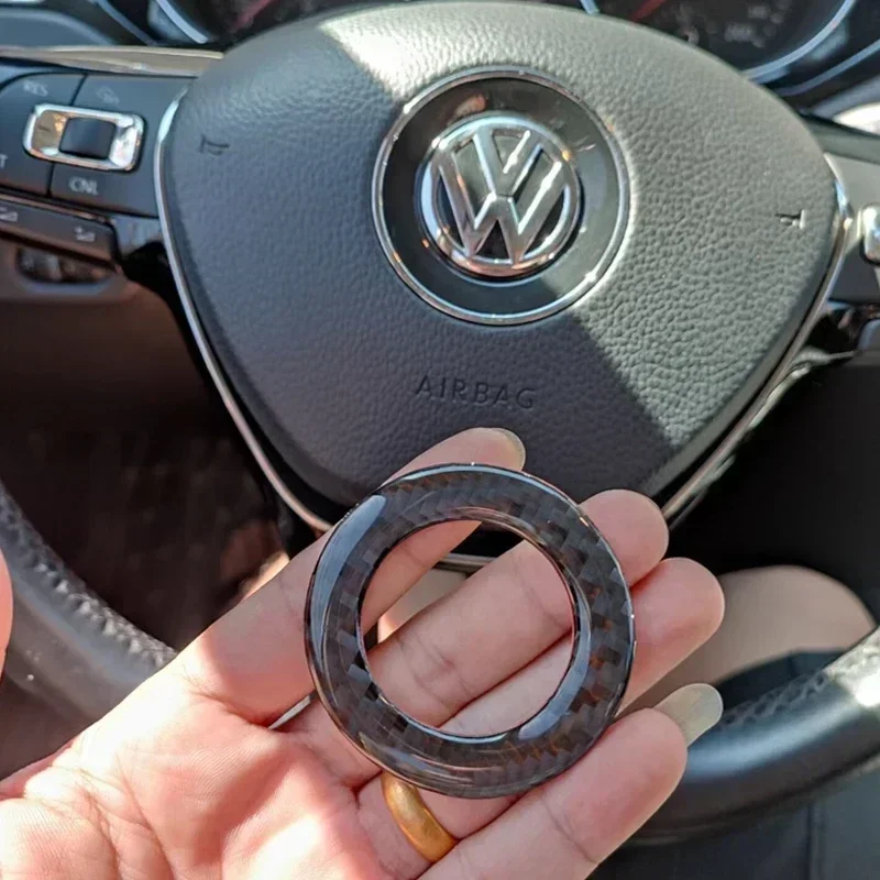 New Carbon Fiber Car Steering  – Car Accessories Logo recenzja i cena