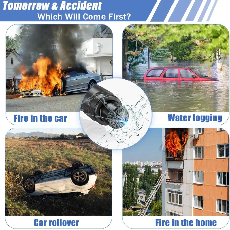2-in-1 Car Safety Hammer Emerg – Car Emergency Tool Kit recenzja i cena