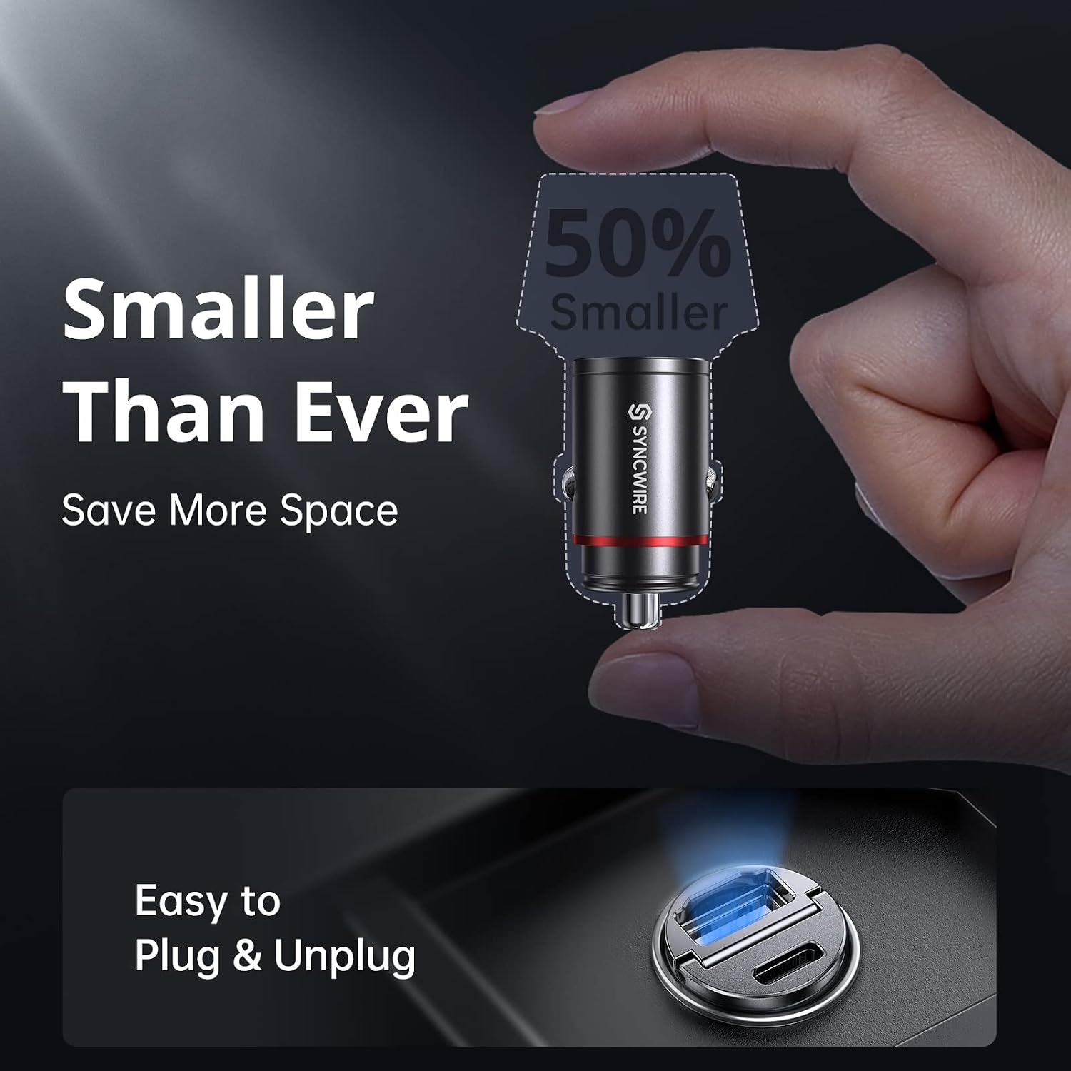 60W USB C Car Charger Fast Cha – Car Accessories Qc recenzja i cena