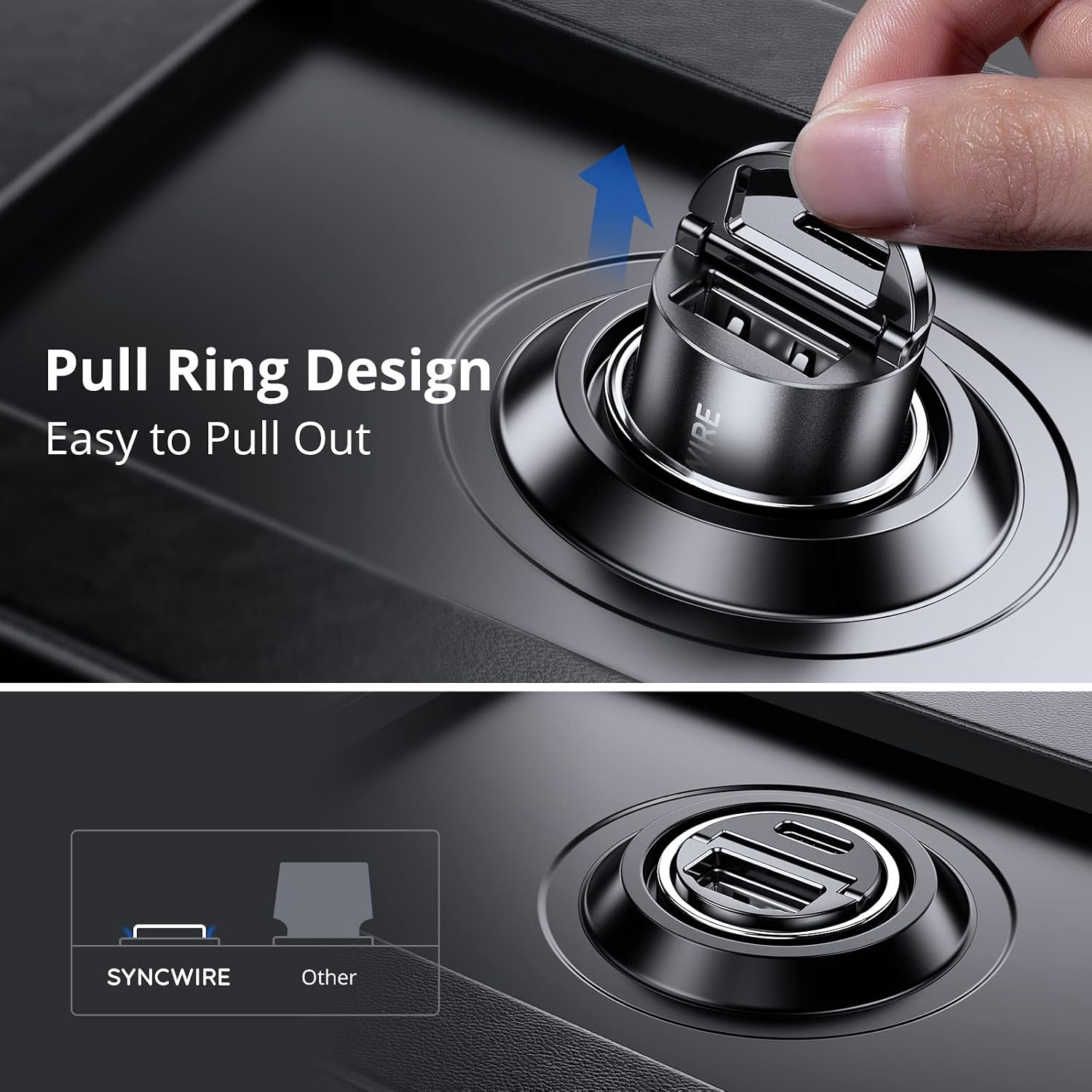 60W USB C Car Charger Fast Cha – Car Accessories Qc recenzja i cena